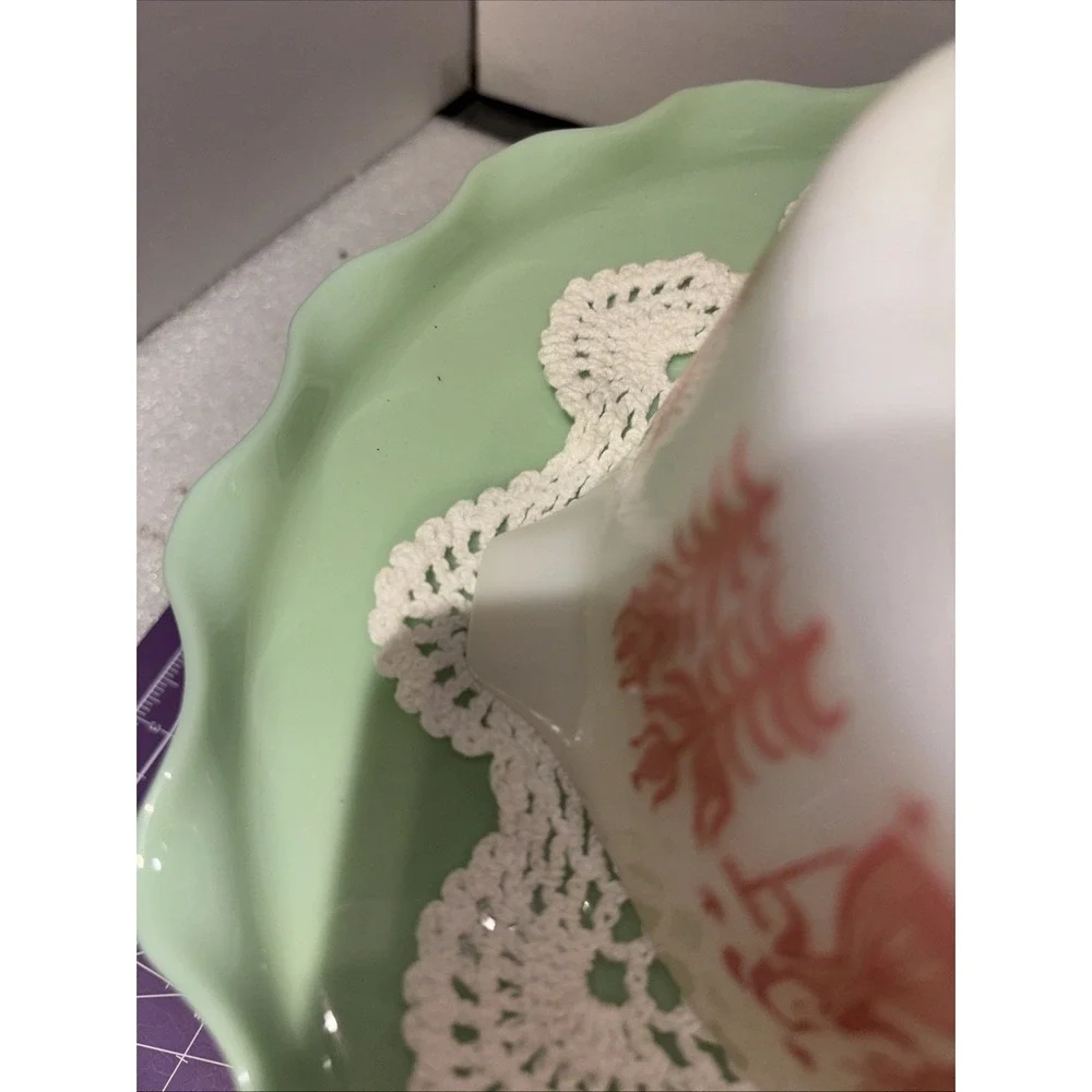 HTF Vintage Pyrex Pink Amish Butterprint‎ 471 472 473